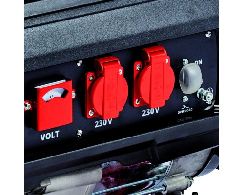 Генератор Einhell TC-PG 35/E5, 230V (1 фаза), 2.6/3.1kW, ручний старт, AVR, 41.2кг (4152551)