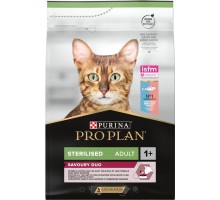 Сухий корм для кішок Purina Pro Plan Sterilised Adult 1+ Savoury Duo Після стерилізації З тріскою та фореллю 3 кг (7613036732550)