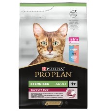 Сухий корм для кішок Purina Pro Plan Sterilised Adult 1+ Savoury Duo Після стерилізації З тріскою та фореллю 3 кг (7613036732550)