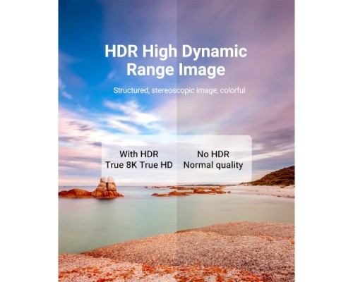 Кабель мультимедійний HDMI to HDMI 15.0m V2.1 Optical 8K 60Hz 48Gbps Dolby 7.1 TPE Black Metal Type Vention (AAZBN)