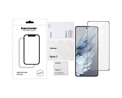 Скло захисне BeCover Nubia Focus Pro 5G Black (711973)