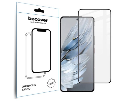 Скло захисне BeCover Nubia Focus Pro 5G Black (711973)