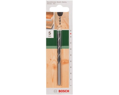 Свердло Bosch по дереву спіральне 5x50мм (2.609.255.202)