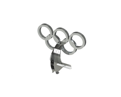 Конструктор Metal Time Колекцiйна модель Rings of Strength Олімпійські кільця (MT021Y)