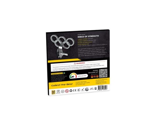 Конструктор Metal Time Колекцiйна модель Rings of Strength Олімпійські кільця (MT021Y)