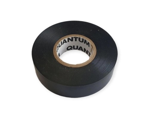 Ізоляційна стрічка Quantum black shinny 19мм/30м (QM-EIT150BS-19/30)
