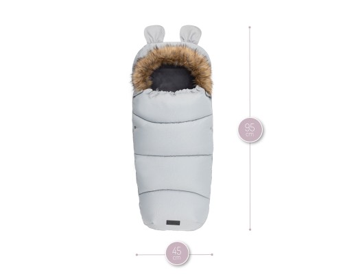 Зимовий конверт MoMi Sleeping bag gray (AKCE00034)