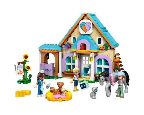 Конструктор LEGO Friends Ветеринарна клініка для коней і домашніх улюбленців (42651)