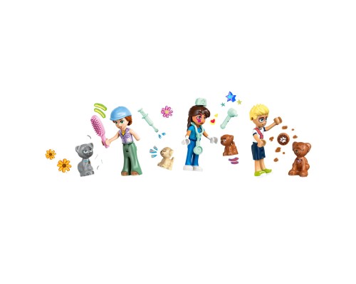 Конструктор LEGO Friends Ветеринарна клініка для коней і домашніх улюбленців (42651)