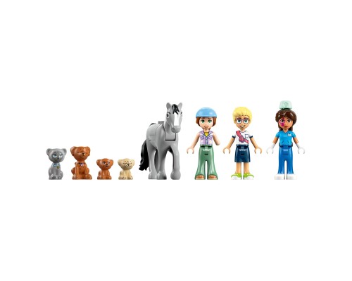 Конструктор LEGO Friends Ветеринарна клініка для коней і домашніх улюбленців (42651)