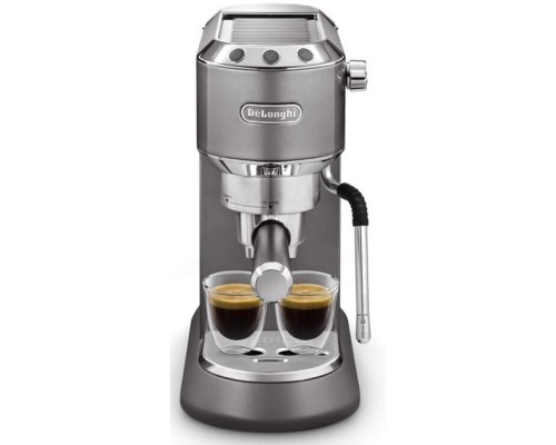 Ріжкова кавоварка еспресо DeLonghi EC 885 GY (Dedica Arte)