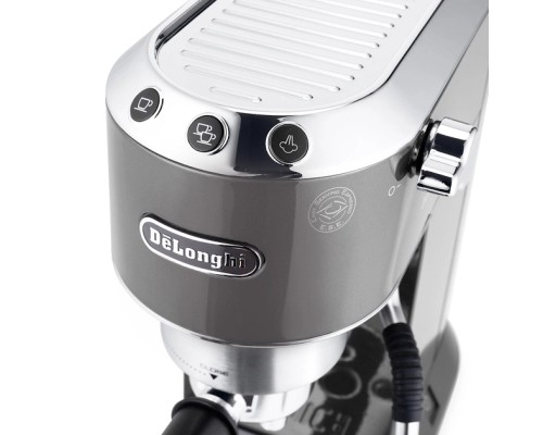 Ріжкова кавоварка еспресо DeLonghi EC 885 GY (Dedica Arte)