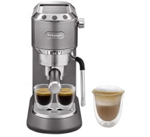 Ріжкова кавоварка еспресо DeLonghi EC 885 GY (Dedica Arte)