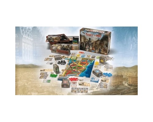 Настільна гра Lord of Boards Ticket to Ride: Legends of the West англійська (TTR_WL)