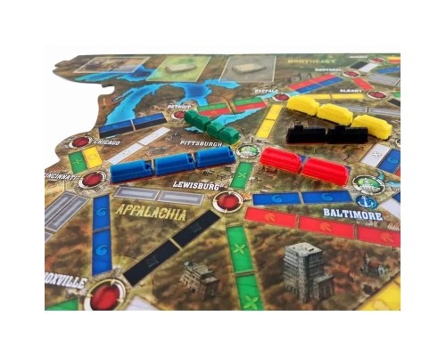 Настільна гра Lord of Boards Ticket to Ride: Legends of the West англійська (TTR_WL)