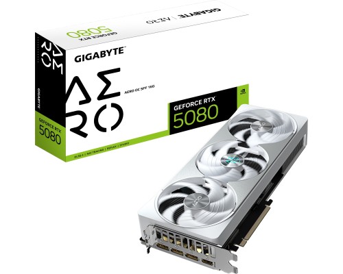 Відеокарта GIGABYTE GeForce RTX5080 16GB AERO OC SFF (GV-N5080AERO OC-16GD)