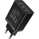 Зарядний пристрій Vention 3xUSB A 12W Black (FEAB0-EU)