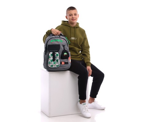 Рюкзак шкільний Kite Education teens 2597L Rick & Morty (RM25-2597L)