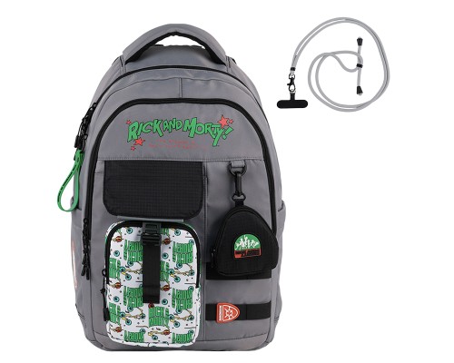 Рюкзак шкільний Kite Education teens 2597L Rick & Morty (RM25-2597L)