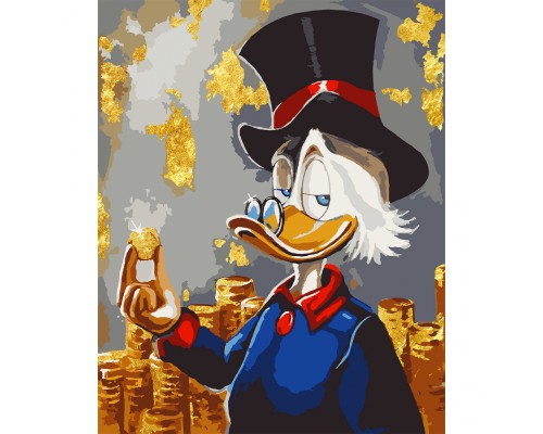 Картина по номерам Santi Скарби Скруджа, 40*50 см, поталь (955276)