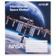 Зошит Kite NASA, 18 аркушів, клітинка (NS25-236)