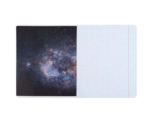 Зошит Kite NASA, 18 аркушів, клітинка (NS25-236)