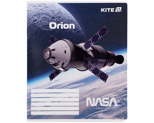 Зошит Kite NASA, 18 аркушів, клітинка (NS25-236)