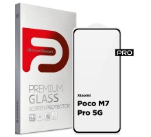 Скло захисне Armorstandart Pro Xiaomi Poco M7 Pro 5G Black (ARM83140)