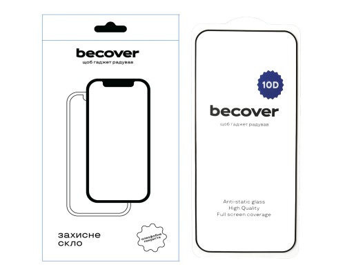Скло захисне BeCover Realme 13 Pro Plus 5G 10D Black (713168)