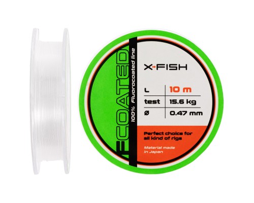 Флюорокарбон X-Fish FCoated 10m 0.47mm 15.6kg (1917.01.35)
