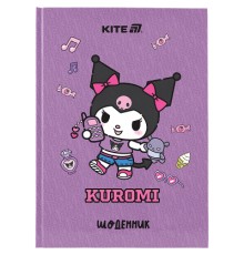 Щоденник шкільний Kite Kuromi, тверда обкладинка (HK25-262-3)