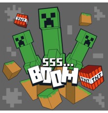 Картина по номерам Santi Майнкрафт БУУМ 25х25см (955474)