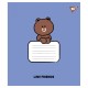 Зошит Yes Line Friends Stylish А5 12 аркушів коса лінія (767647)