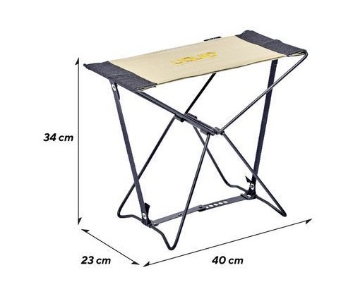 Стілець складаний Uquip Fancy Sand/Grey (244041) (DAS303235)