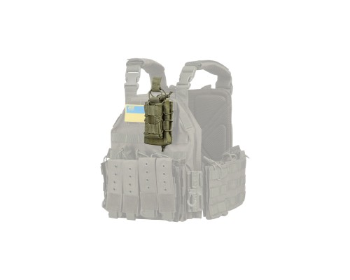 Підсумок 2E подвійний, зелений (2E-MILTACDPOUCH-Y-OG)