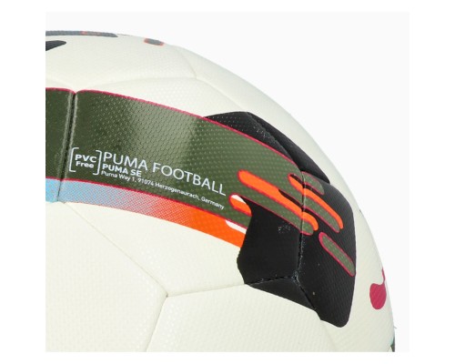 М'яч футбольний Puma Orbita 5 Fusion 084331-01 білий, чорний, болотний 5 (4067981496006)
