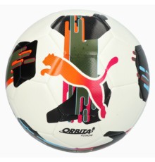 М'яч футбольний Puma Orbita 5 Fusion 084331-01 білий, чорний, болотний 5 (4067981496006)