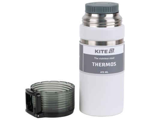 Термос Kite 473 мл білий (K25-320-1)