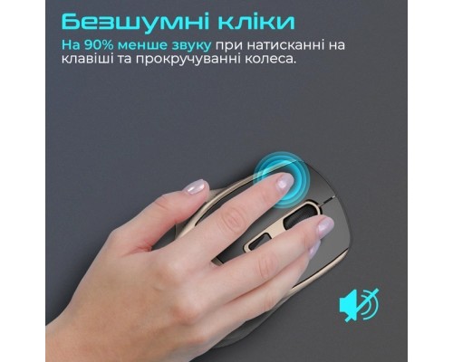 Мишка Promate Samit Wireless Gold (samit.gold)