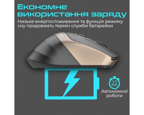 Мишка Promate Samit Wireless Gold (samit.gold)