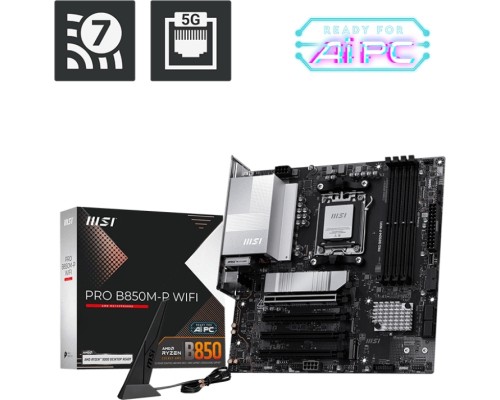 Материнська плата MSI PRO B850M-P WIFI