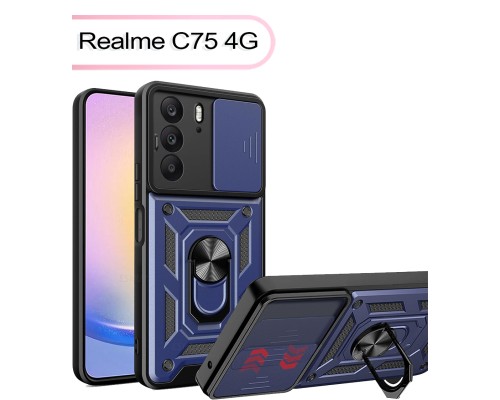 Чохол до мобільного телефона BeCover Military Realme C75 4G Blue (713540)