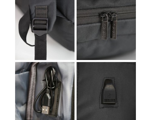 Рюкзак туристичний NikiBo Classic 14л чорний (30010105-01)