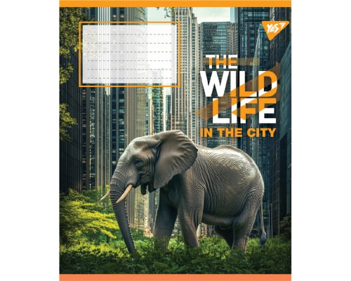 Зошит Yes The wild in the city А5 96 аркушів лінія (767773)