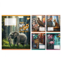 Зошит Yes The wild in the city А5 96 аркушів лінія (767773)