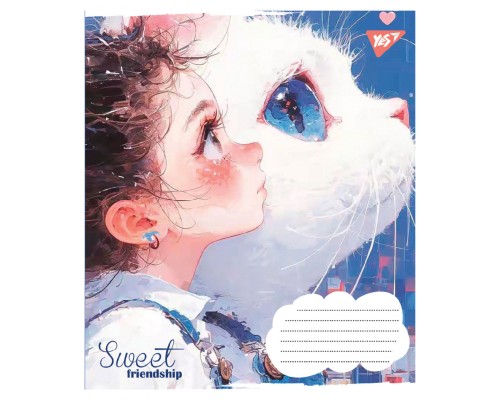 Зошит Yes Sweet Friendship А5 18 аркушів лінія (767865)