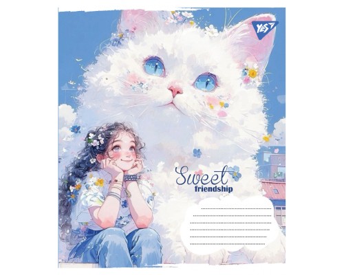 Зошит Yes Sweet Friendship А5 18 аркушів лінія (767865)