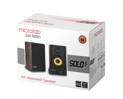 Акустична система Microlab SOLO 3 40W Brown (SOLO-3BR)