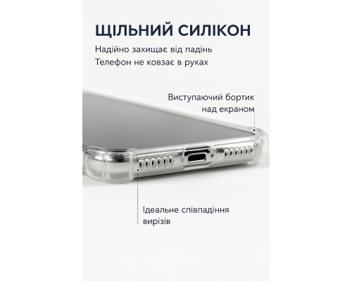 Чохол до мобільного телефона BeCover Anti-Shock Realme C71 Clear (713810)