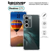Чохол до мобільного телефона BeCover Anti-Shock Realme C71 Clear (713810)
